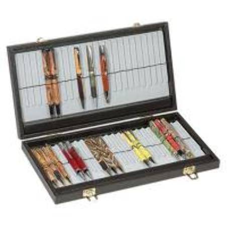 Boîte pour 48 stylos avec couvercle