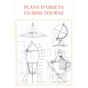 Plans d'objets en bois tourné