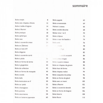 50 boîtes à réaliser