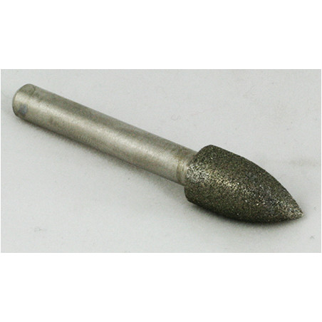 Meule diamant elliptique grain 150