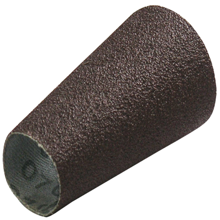 Toile abrasive conique