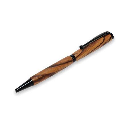 Stylo Slimline chromé noir