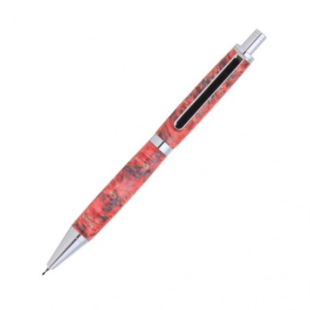 Stylos Slimline Pro chromé barette noire