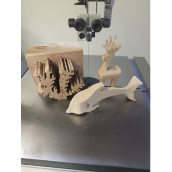 Scie à ruban classique et chantournage SRP 8 DUAL Pégas AVEC RUBAN N° 9